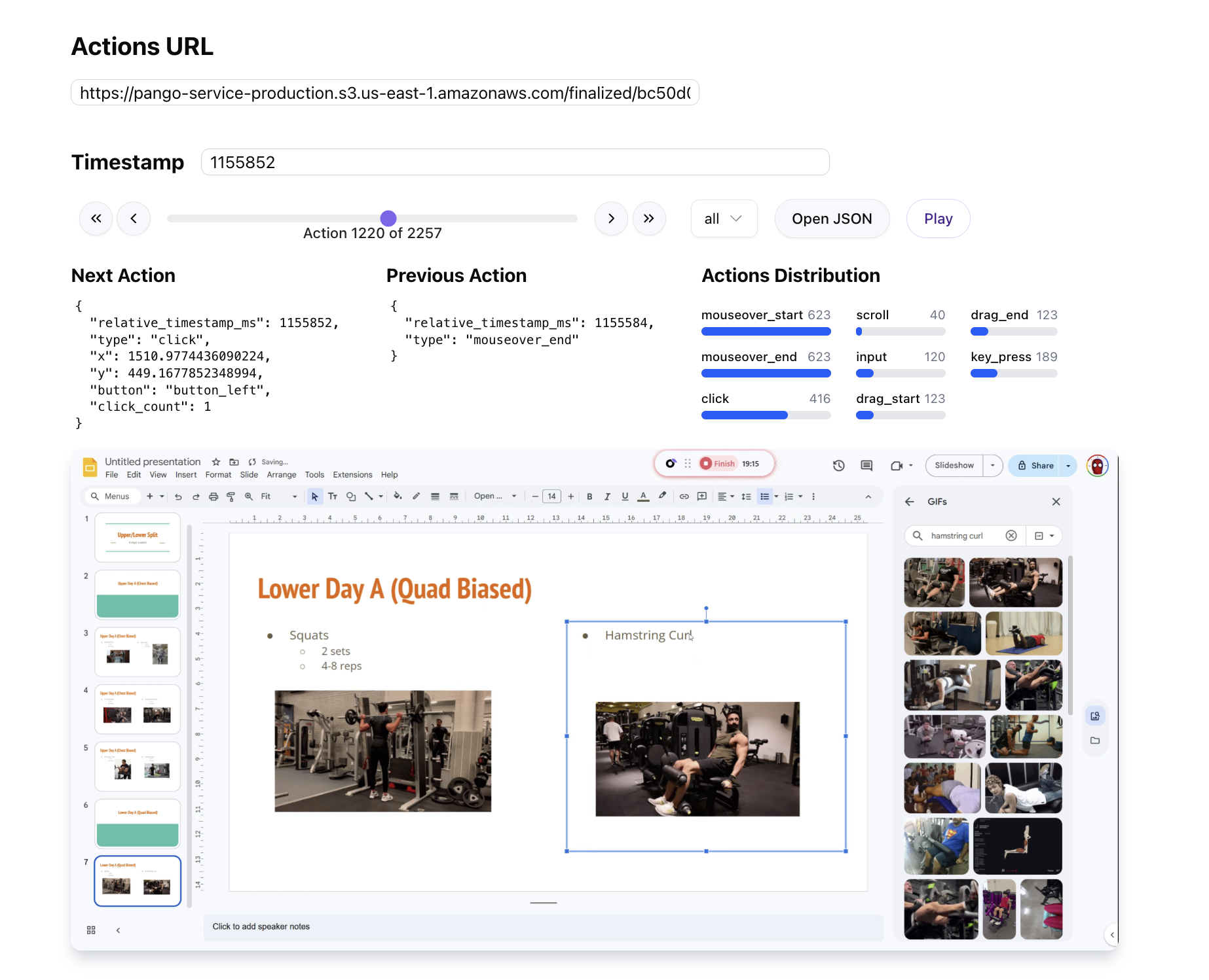 Preview Tool Screenshot